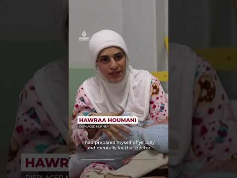 How mothers raise newborn babies during Israel’s offensive in Lebanon | AJ #shorts