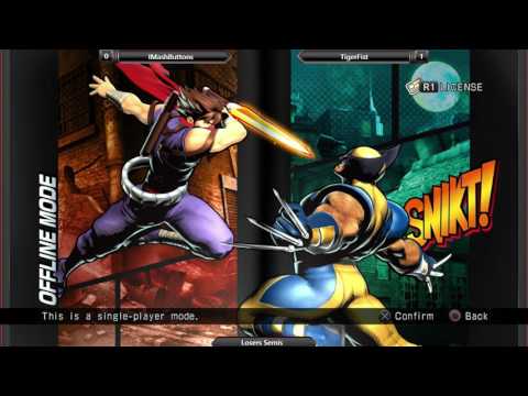 Midwest Mayhem 8! UMvC3 IMashButtons (P1) vs TigerFist (P2) Losers Semis