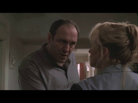 Irina Calls Tony At Home, Carmela Get's Pissed - The Sopranos HD
