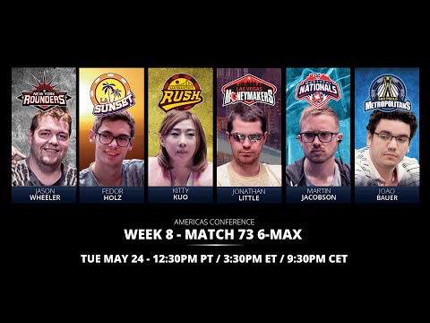 Replay: GPL Week 8 - Americas Conference 6-max Match 1 - W8M73