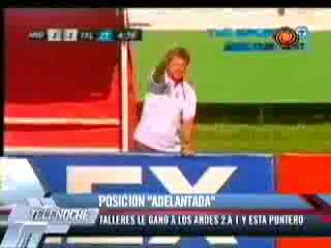 Los Andes 1  - 2 Talleres de Cordoba