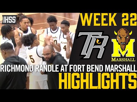 Highlights: Fort Bend Marshall Dominates Richmond Randle | High School Basketball