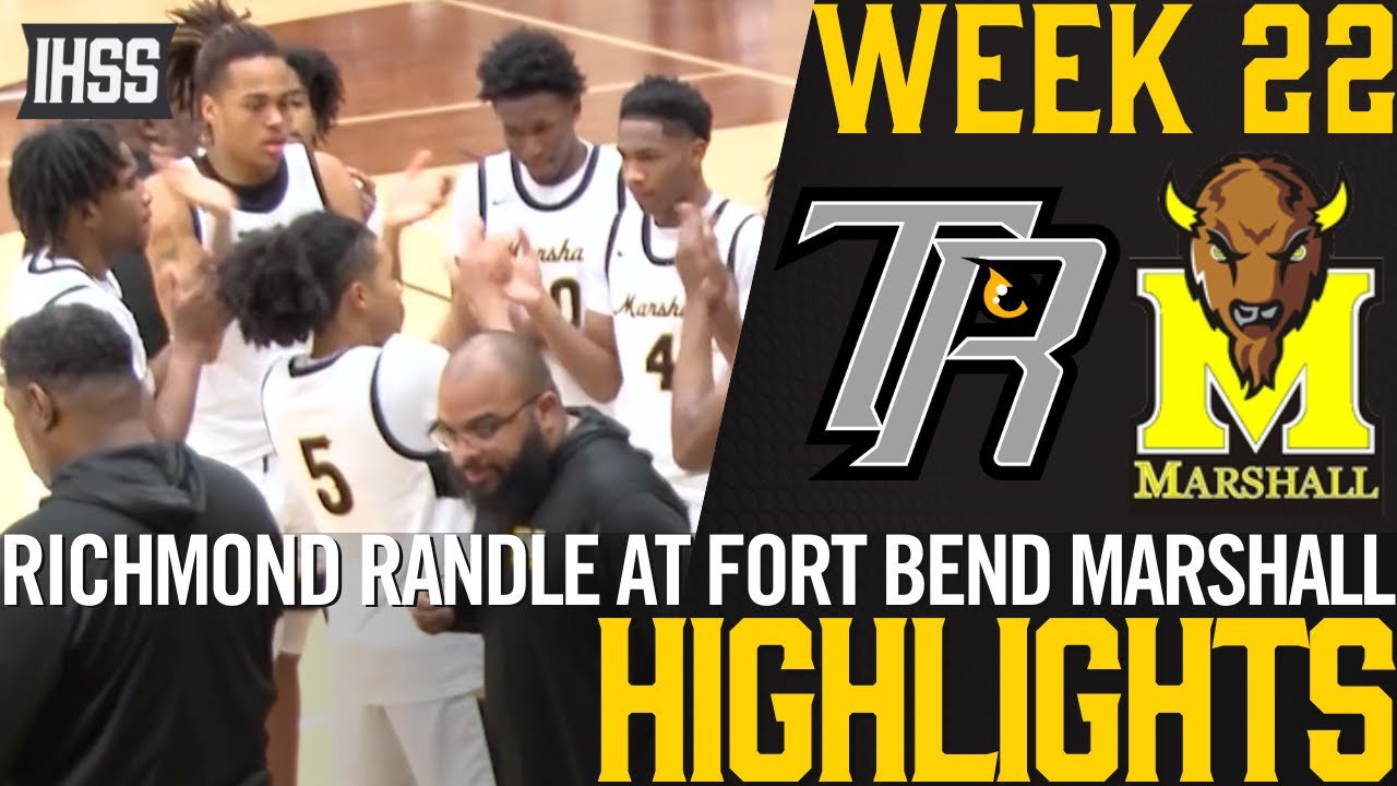 Highlights: Fort Bend Marshall Dominates Richmond Randle | High School Basketball