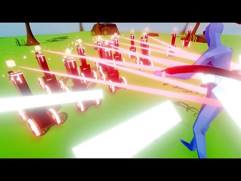 NEONS VS THE DARK PEASANT! - Totally Accurate Battle Simulator (TABS Closed Alpha)