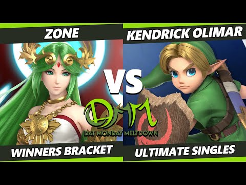 DAT Monday Meltdown 235 - Zone (Palutena) Vs. Kendrick Olimar (Young Link) SSBU Ultimate Tournament