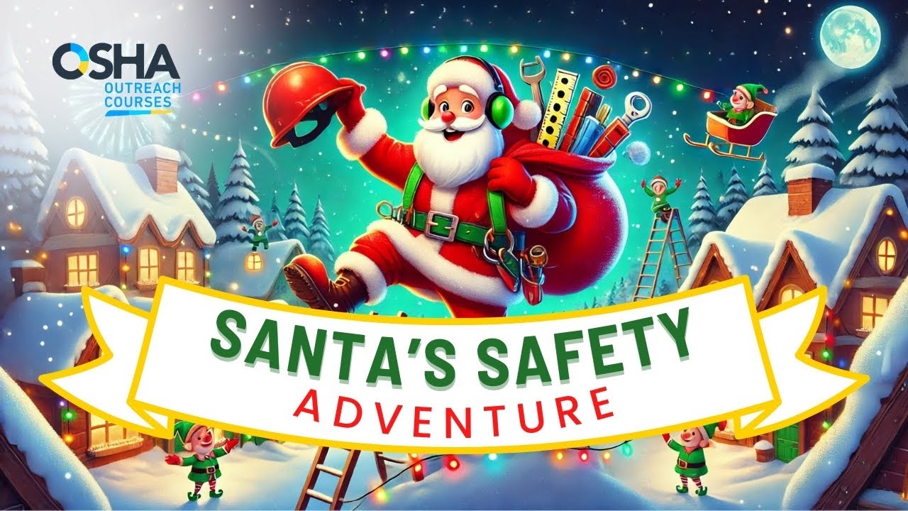 Santa Claus Hilarious OSHA Adventures 🎅 | Christmas Safety Animated Story