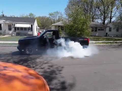 454 ss burnout