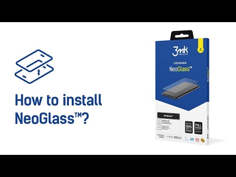 3MK NEOGLASS SAMSUNG GALAXY A21S Juodas video