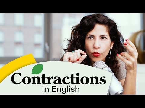 Contractions in English  - How to Sound More Natural and effortless