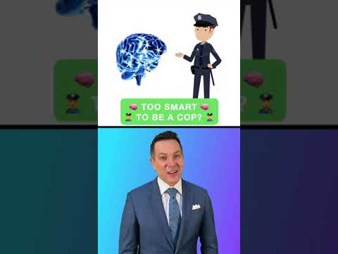 Are you dumb enough to be a cop?                                  @LawByMike  #Shorts #police #law
