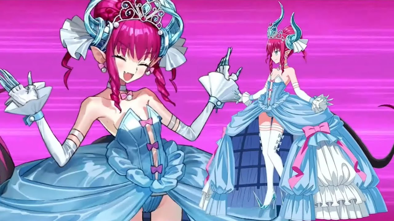 【FGO】エリザベート･バートリー〔シンデレラ〕(宝具＋EXアタック)【ハロウィン･ライジング！ ～砂塵の女王と暗黒の使徒～】