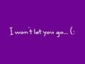 Dave Days-Don't Let Go Lyrics 