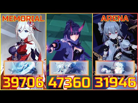 Exalted Memorial Arena Wardens of Tower / Parvati / Kallen - (119,012) - [Honkai Impact 3]