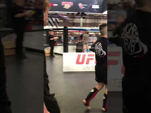 Ciaran Maskey Vs Lewis Coyle - Lewis Coyle Walkout