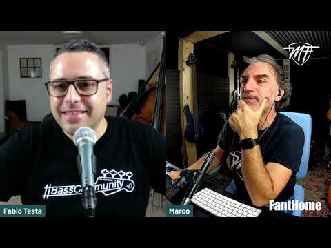 FantHome Intervista a  FABIO TESTA di BASS COMMUNITY - LA PRIMA JAM ONLINE!!!!