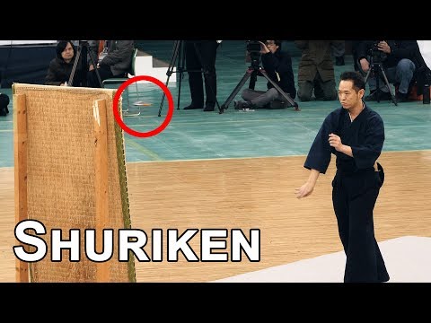 Negishi-ryu Shuriken-jutsu - 42nd Japanese Kobudo Demonstration (2019)