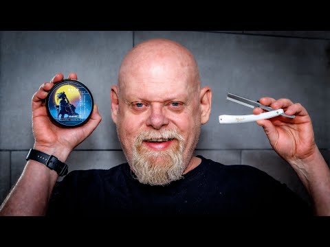 Mr G Straight Shave No97 Kismet Shavette & Goodfellas Smile Solo