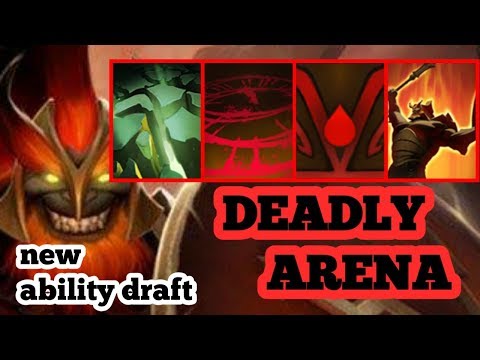 NEW DOTA 2 ABILITY DRAFT 2019 IMBA BROKEN SKILL DEADLY ARENA OF BLOOD