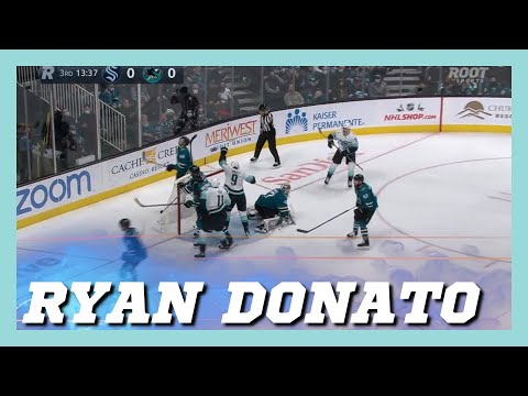 SEATTLE KRAKEN - RYAN DONATO GOAL VS SHARKS (12-14-21)