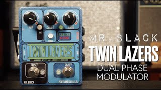 Video thumbnail for Mr. Black Twin Lazers Dual Phase Modulator (Stereo) by Pedal of the Day