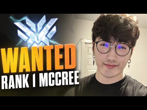RANK 1 MCCREE "WANTED" - MCCREE GOD - OVERWATCH MONTAGE