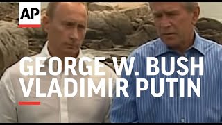 News conference with Bush and Putin