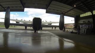 preview picture of video 'WWII Lancaster Bomber, Nanton Alberta'