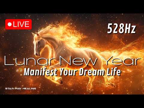 LUNAR NEW YEAR • FIRE HORSE • MANIFEST YOUR DREAM LIFE • MIRACLE FREQUENCY • 528Hz