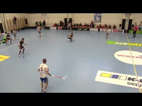 Salibandyliigaa: 28.3.2016 Liigakarsinta SalBa - Steelers 1.ottelu