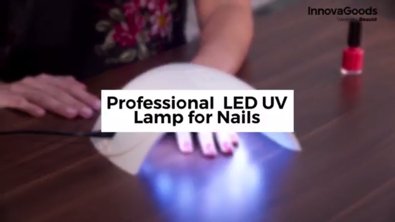 InnovaGoods Wellness Beauté profesionali LED UV nagų lempa