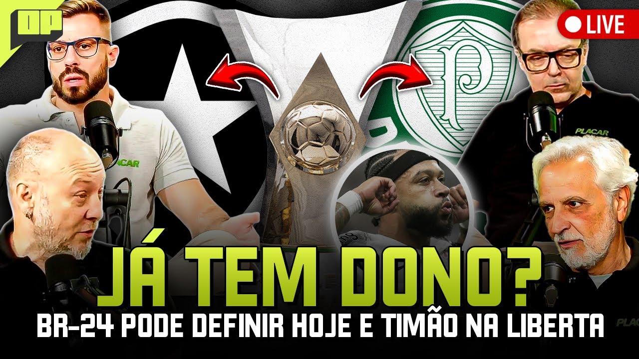 OPINIÃO PLACAR: HOJE PINTA O CAMPEÃO BRASILEIRO? CORINTHIANS NA LIBERTADORES E MAIS! | Placar TV