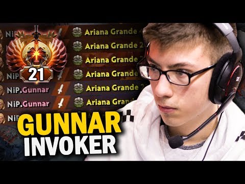 EPIC 8000MMR AVERAGE GAME!! GUNNAR INVOKER vs TINY MID + SUMAIL CLOCKWERK | Dota 2 Invoker