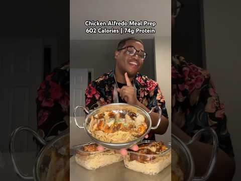 Chicken Alfredo Meal Prep