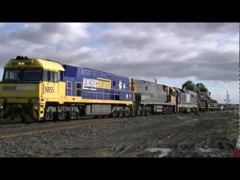 PW4 Steel Train at Berrybank - Australian Trains, Victoria