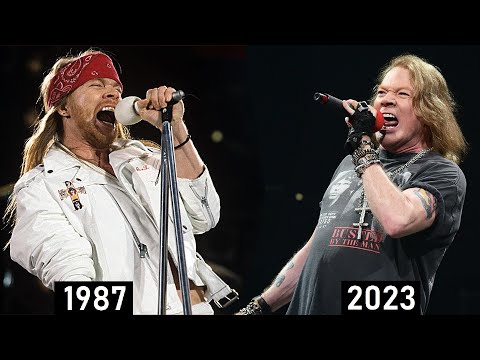 Axl Rose (Guns N' Roses) - Sweet Child O' Mine VOICE EVOLUTION