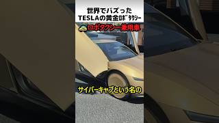 Teslaの黄金ロボタクシー