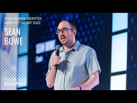 Sean Bowe - Zcash Tachyon: Encrypted Money at Planetary Scale - TOKEN2049 Singapore 2025