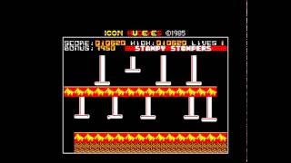 Space Agent Zelda Meets The Bug Eyes by Icon Software on the Acorn Electron