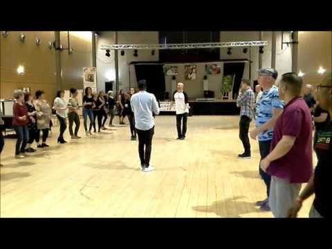 Dissociation Echauffement Salsa au Latin addict festival avec Chris Paggi de Dijon Danse