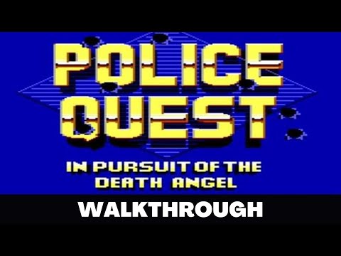 POLICE QUEST Full Game Walkthrough - No Commentary Gameplay