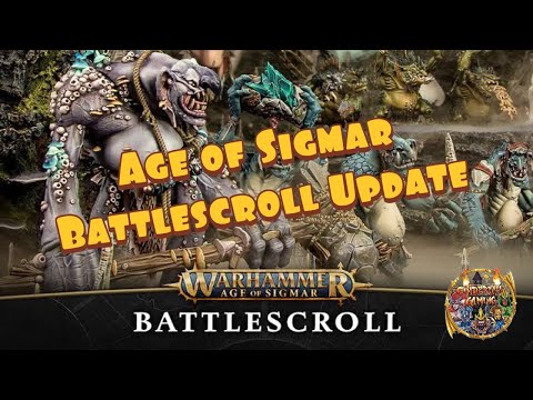 Warhammer Age of Sigmar Battlescroll Update