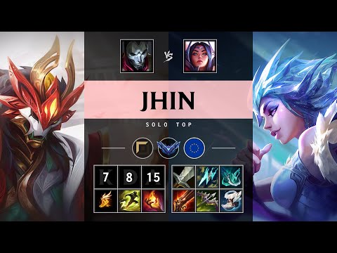 Jhin Top vs Irelia - EUW Diamond Patch 25.08