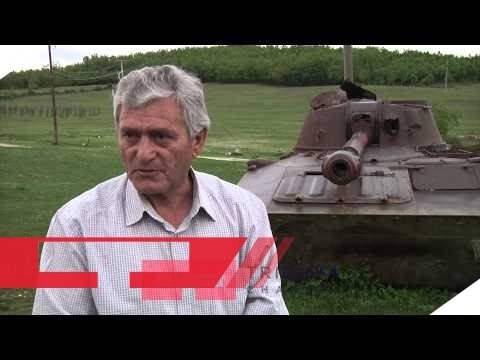 Gjurmët e luftës në Fushticë   Tanka e mbetur që nga lufta e vitit 1999