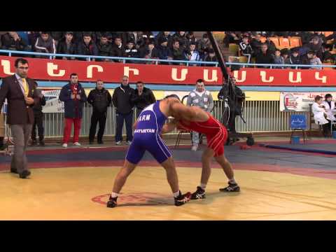 Armenian Wrestling Championship GR 2013 - (60kg) Final  Aslanyan vs Tsaturyan 7:3