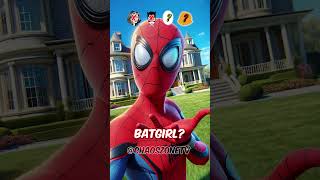 Supergirl BROKE UP with Spider-Man and now he’s homeless! ⛏️ #shorts
