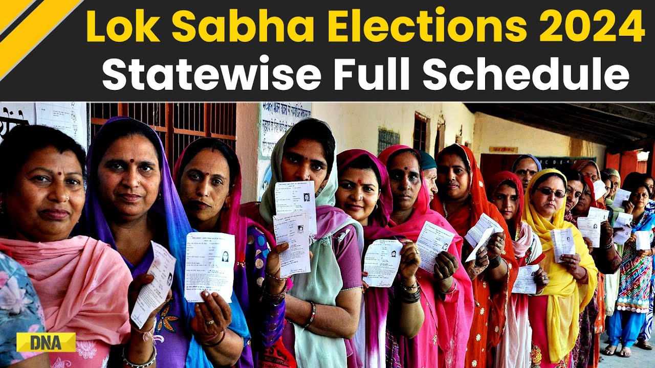 Lok Sabha Election 2024 All Dates, Full Schedule, ConstituencyWise