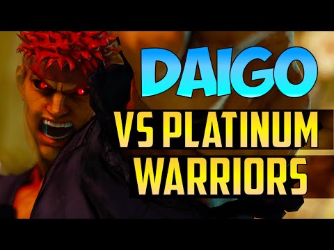 Street Fighter V / 5 - Daigo Umehara Vs Platinum Warriors #1【1080p60】 梅原 大吾