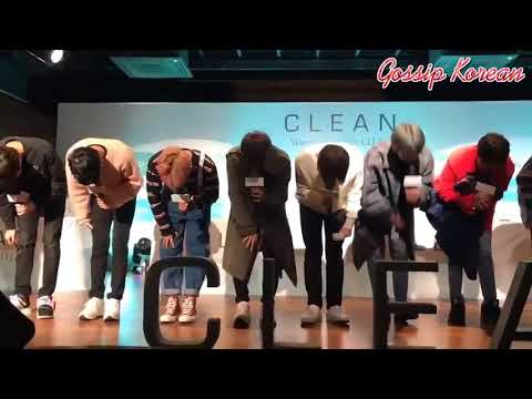 171206 Kang Daniel Is Sick 😢 | Wanna One (워너원) at CLEAN Fansign – 클린 팬싸인회 ..