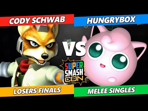 SSC 2023 Losers Finals - Cody Schwab (Fox) Vs. Hungrybox (Jigglypuff) Smash Melee Tournament