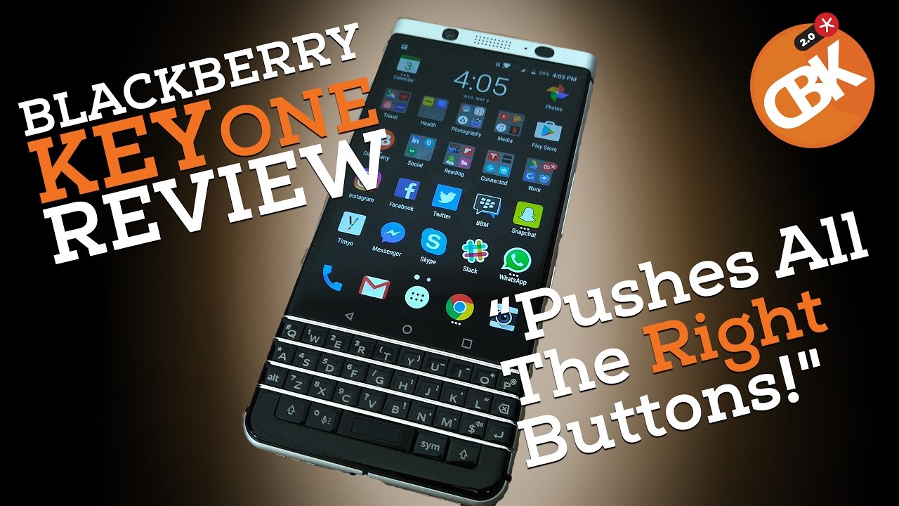 BlackBerry KEYone Review - Pushes All The Right Buttons